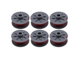 Z5O 6 peças para cortador de grama GARDENA TURBOTRIMMER SMALLCUT, carretel de nylon V6X, 05364 20, TLGA 04