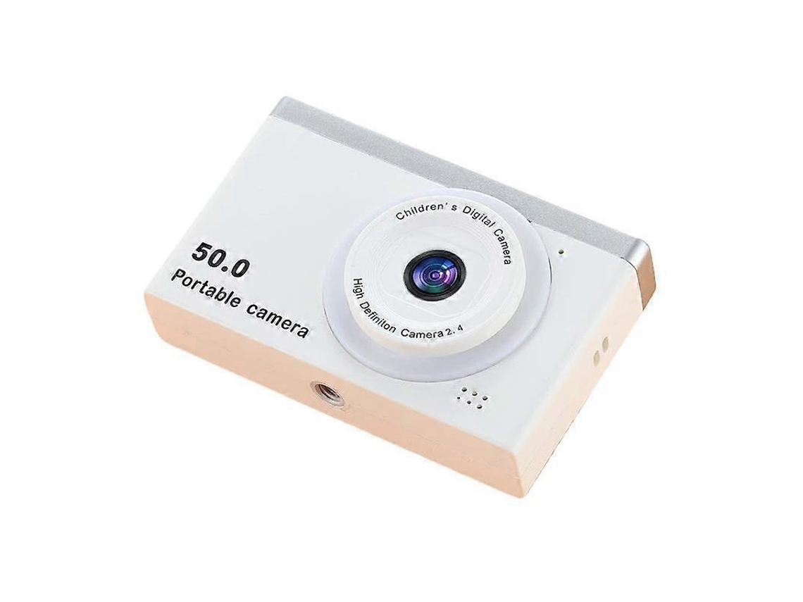 Câmara Digital Mini Com Dupla Lente Ccd, Ecrã Hd De 2,4 Polegadas E Cartão Tf Substituível