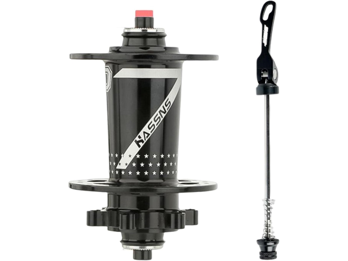Conjunto de 2 cubos de roda Harilla alumínio para MTB com freio disco, resistente, compatível, leve, preciso | S/MARCA