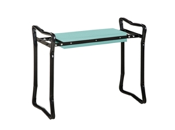 Banco Dobrável Joelhos Eva Aço Verde 58x28x49cm 150kg