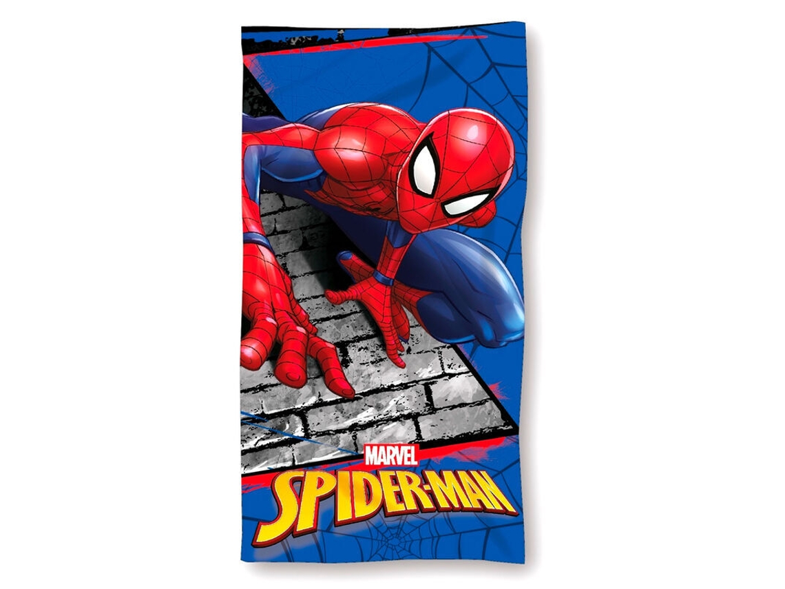 Toalha de Praia em Algodão EDUCA BORRAS Marvel Spiderman
