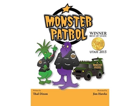 Livro Monster Patrol de Thal Dixon e Jim Hawks (Inglês - Capa Dura)