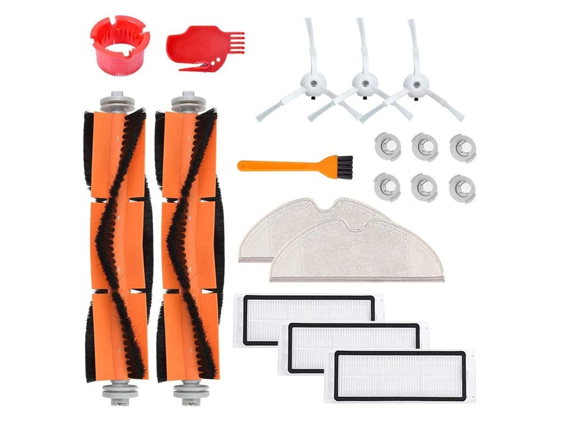 Kit de peças de reposição para aspirador de pó robótico Xiaomi Roborock S5 S6 S50 S51 C10 E20 E25 E35