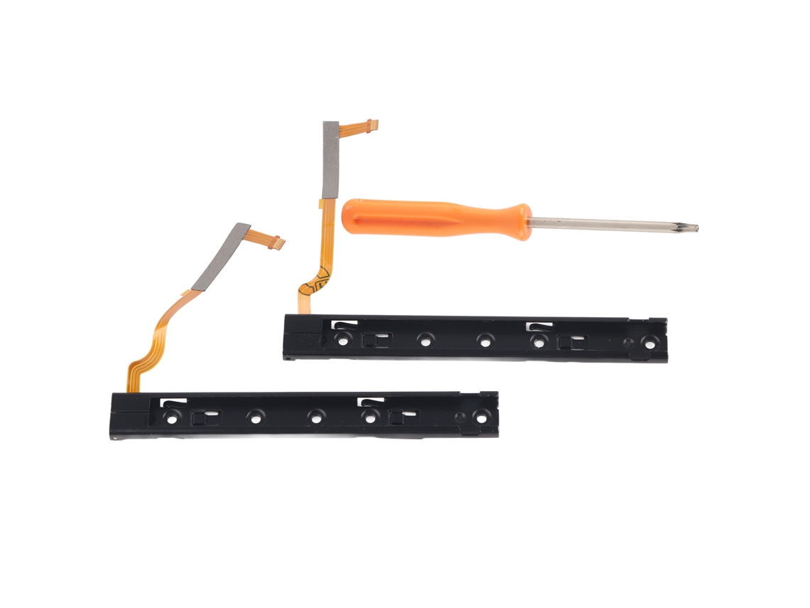 Aetheria trilho Deslizante Lateral Esquerdo e Direito com Cabo Flex Sensor para Switch Qm2107099