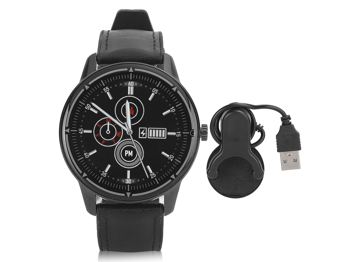 Pulseira à prova d'água EOOCOO (passo, ritmo cardíaco, Bluetooth)