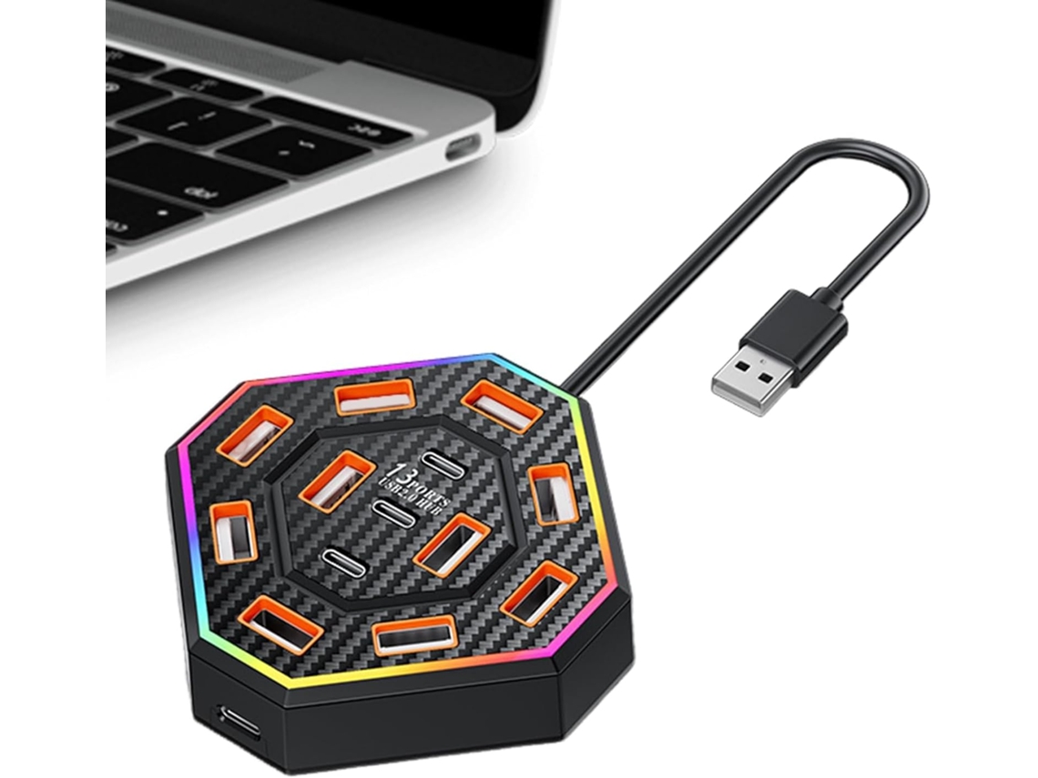 Estação De Acoplamento, Hub Usb 13 Portas