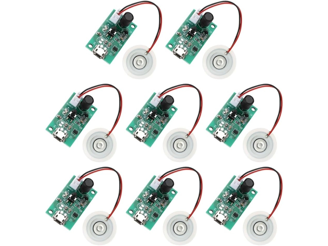 Conjunto De 8 Peças Membrana Atomizadora 20 Mm Para Umidificador, Placa Principal, Transdutor