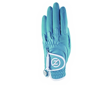 Luva De Golfe Feminina Mão Esquerda Cabretta Leather Azul ZERO FRICTION