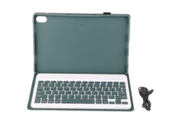 2026zentro-capa Protectora Magnética Com Teclado Sem Fio Slim Bt Para Tab P11 Plus 2021 P11 2020 Verde Escuro