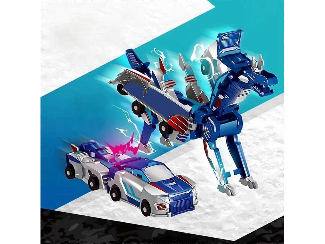 Carro De Brinquedo Com Super Combinação De Transformação Mágica 2 Em 1 Para Crianças, Carro Transformador De Colisão Magnética, Fa Aquaforge