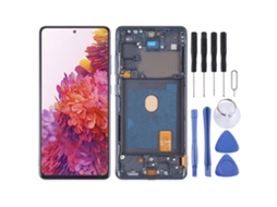 Tela Lcd + Touch Screen com Moldura para Samsung Galaxy S20 Fe Sm g780