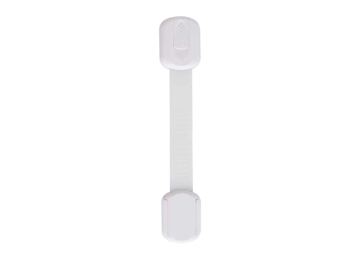 Pacote Com 6 Protetores Infantis Multifuncionais, Brancos, Tamanho 19*3,5*1,2 Cm