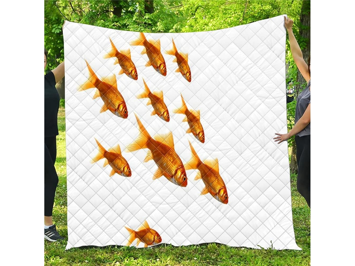 Colcha Acolchoada Fansu Capa de Cama Cobertor para Ar Condicionado Edredom Conjunto Estampada Sofá com Criança