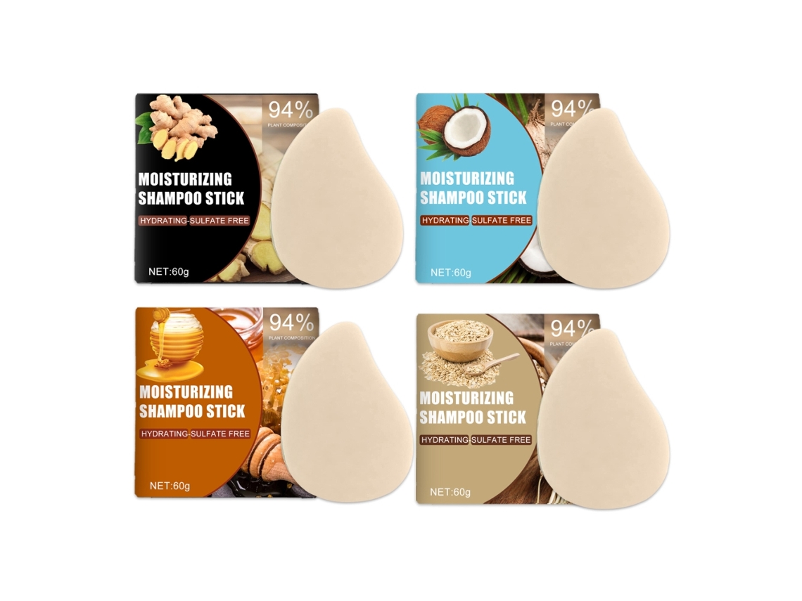 Barra De Shampoo (nutritivo Com Mel, Limpeza Suave) Eoocoo