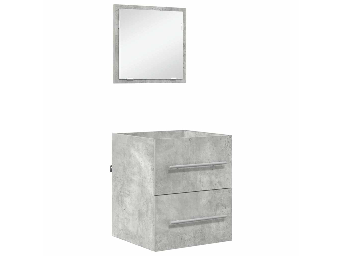 Conjunto Cinzeto Banheiro Móveis MAISON EXCLUSIVE 41x38,5x48 cm