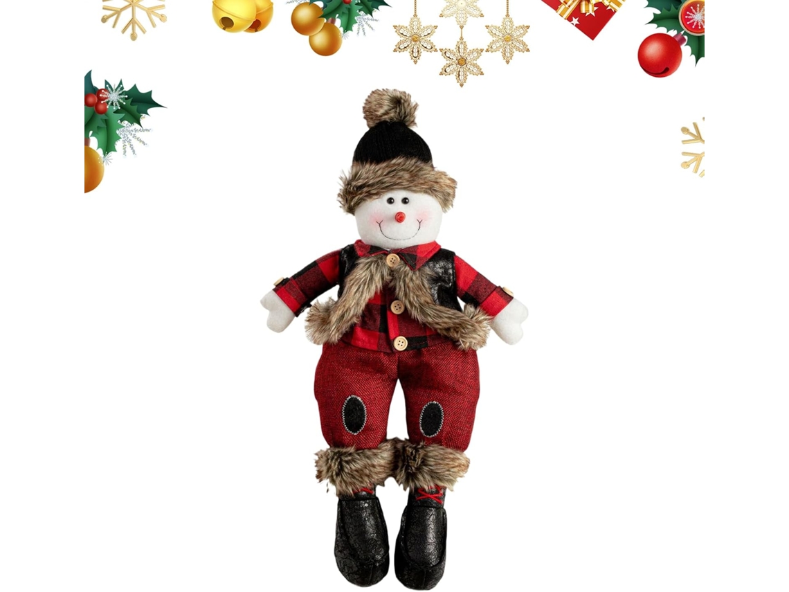 Enfeites de Boneco Neve Figuras Macias Feitas M o Centro Mesa Decora Es Natal para Cabeceira Cozinha Varanda Lareira VAYOTOY
