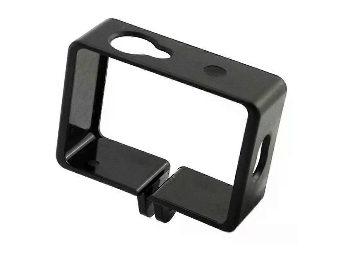 Capa Protetora Com Moldura Para Câmera De Ação Esportiva Xiaomi Yi Xiaoyy - Acessórios Preta-aquaforge