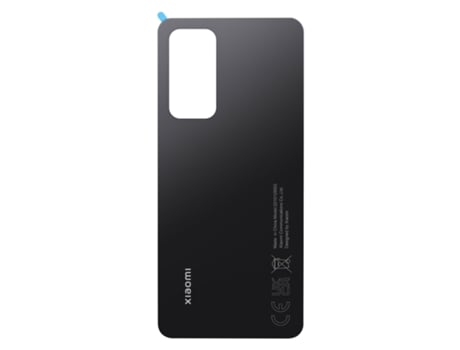 Clappio Tampa da bateria para Xiaomi 12 Lite Idêntico ao original Cinzento escuro