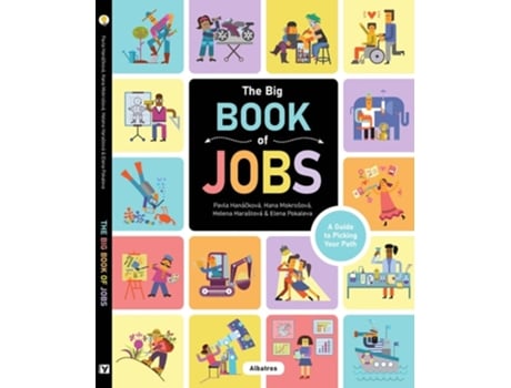 Livro The Big Book of Jobs de Hana Mokrosova e Helena Harastova (Inglês - Capa Dura)