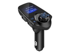 Transmissor Fm Bluetooth Veicular, Usb, Carga Rápida, Mãos-livres, Mp3