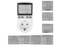 Laxiscreed Tomada De Energia Com Alarme 200-250v Padrão Europeu Sem Retroiluminação