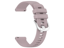 Pulseira De Silicone Macio Para Garmin Approach S50 20 Mm Lilás Panoona