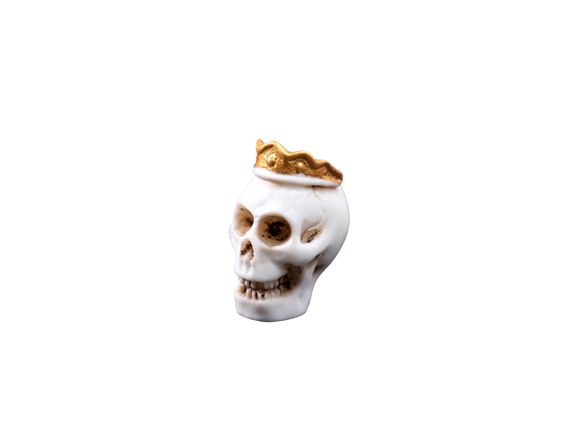 Laxiscreed Boneco De Casal Halloween Com Caveiras Para Decoração E Cenários De Mesa