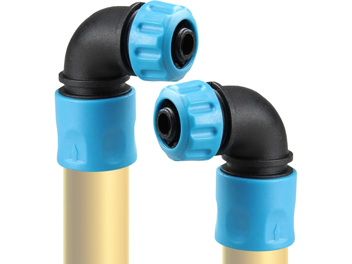 Conector De Mangueira Flexível Cotovelo 2 Peças
