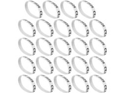 Pulseiras de Silicone para Formato Turma 2026, Pacote com 24 Unidades, Unissex, Tamanho Único, Acessório Para