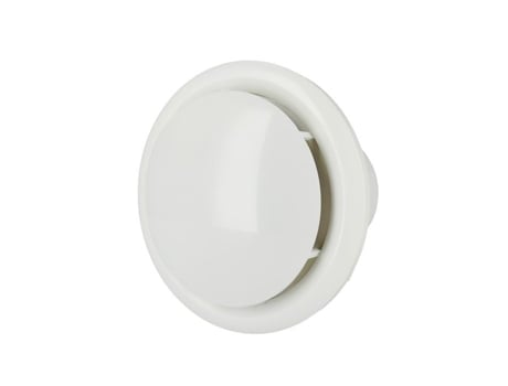 Extrator De Ar Simples Fluxo Redondo Airymax 2 100 Mm Branco | 502.000.100 | Horoz