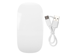 Aetheria mouse Sem Fio Bluetooth Ergonomico Usb C Recarregavel Slim Silencioso para Pc Laptop Branco