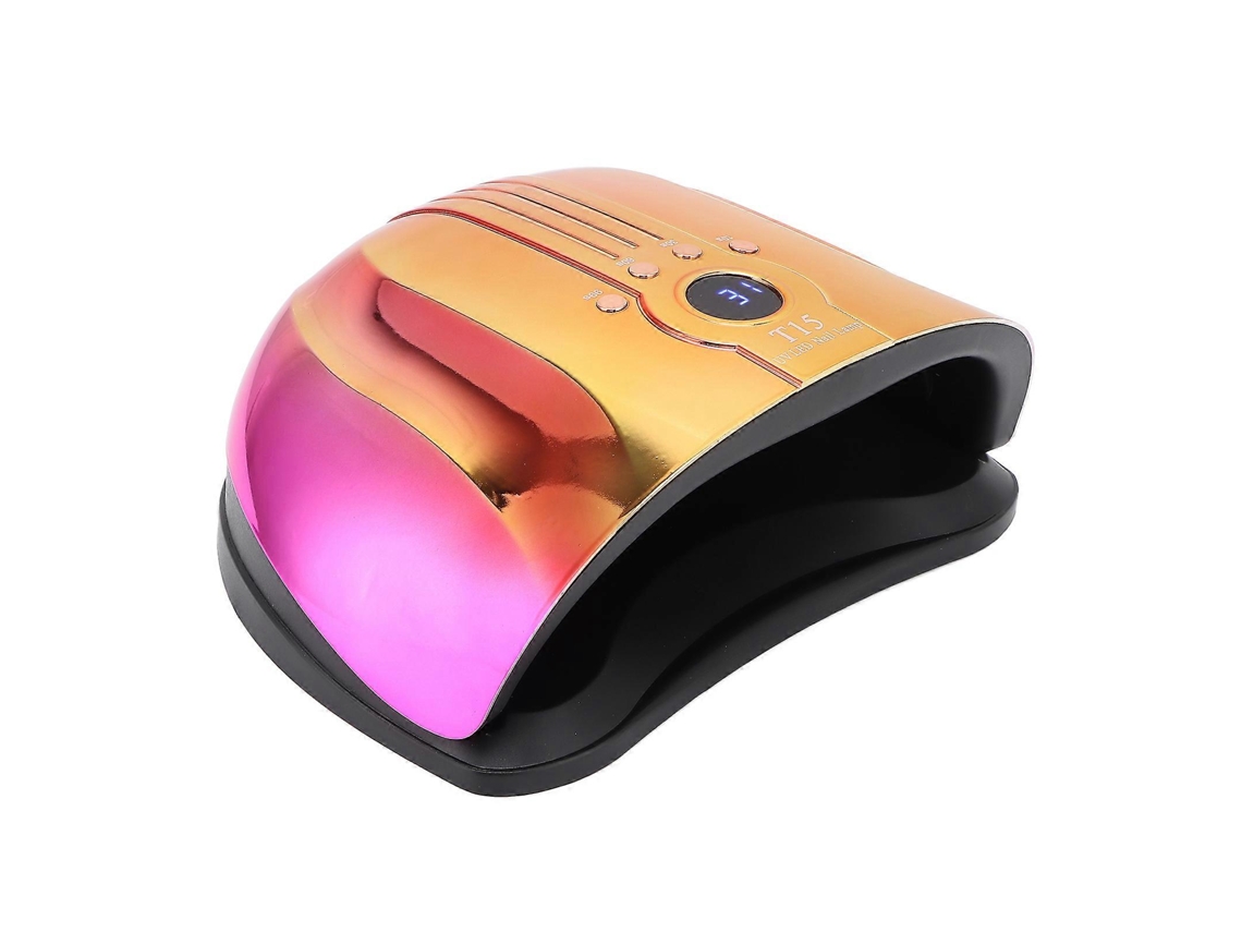 Lâmpada Led Uv De 160 W, Secador De Unhas Profissional Com 4 Temporizadores Para Cura De Esmalte Em Gel Em Casa , Plugue Ue Ly Ebike (100 240 V)