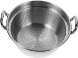 Panela De Aço Inoxidável Para Macarrão Coreano, Com Alça Dupla, Ideal Para Camping E Culinária Ao Ar Gokoco