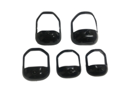 Conjunto de Modelo de Barbear de Cavanhaque de 5 Tamanhos I Ferramenta para Aparar Barba I Guia para Barbear Cavanhaque I Reduzo O Tempo JEDBESETZT