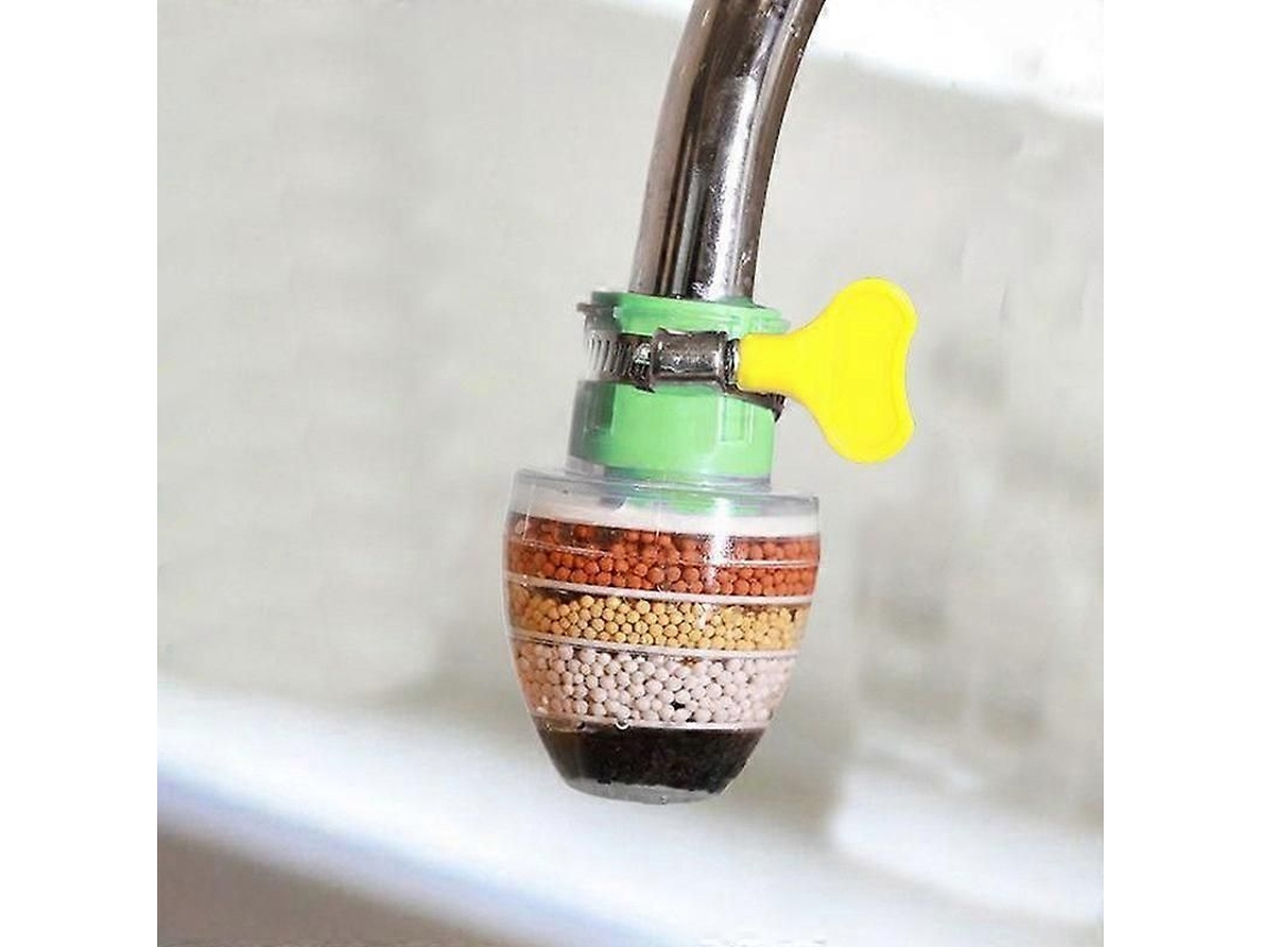 Filtro De Água Para Torneira Com 5 Camadas - Remove Cloro E Metais Pesados, Anti-splash E Econômico
