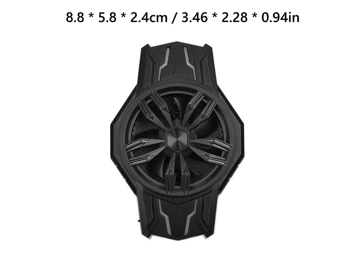 Laxiscreed Cooler Para Telefone Com Baixo Ruído E Suporte Ajustável Para Diversas Larguras