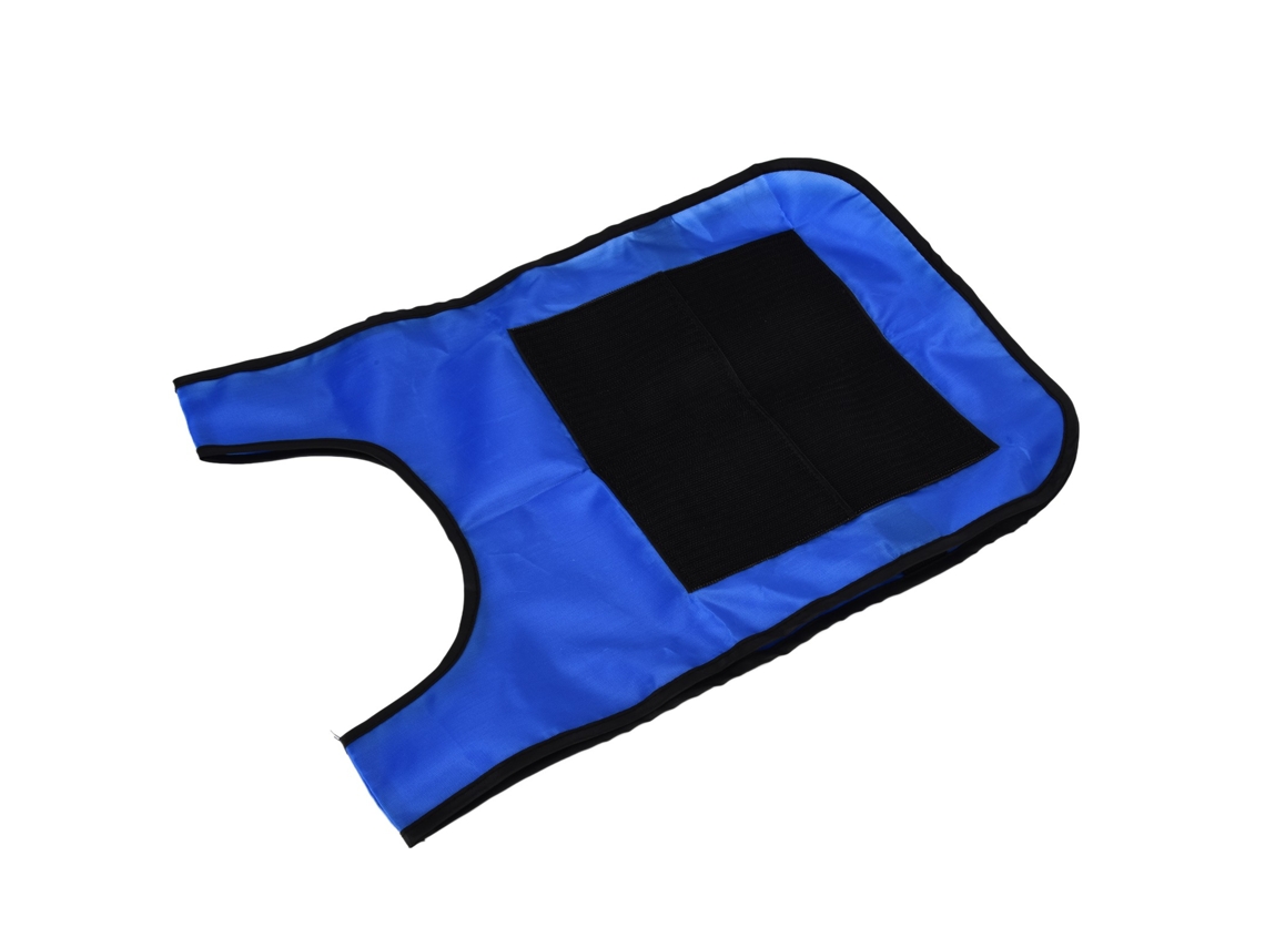 Ats conjunto de Juguete de Pelota Dodge Adhesiva com Colete e 2 Bolas para Crianças Jogo de Pegar e Lançar Exterior Azul