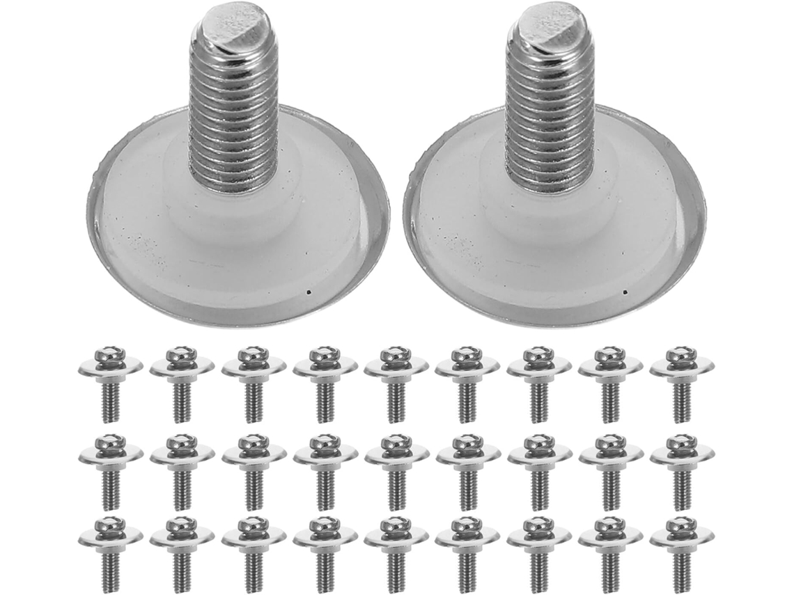 Conjunto Baluue Com 50 Parafusos De Fixação Para Tampas Panelas, Com Arruelas De Silicone E Aço Inoxidável, Ideais Para