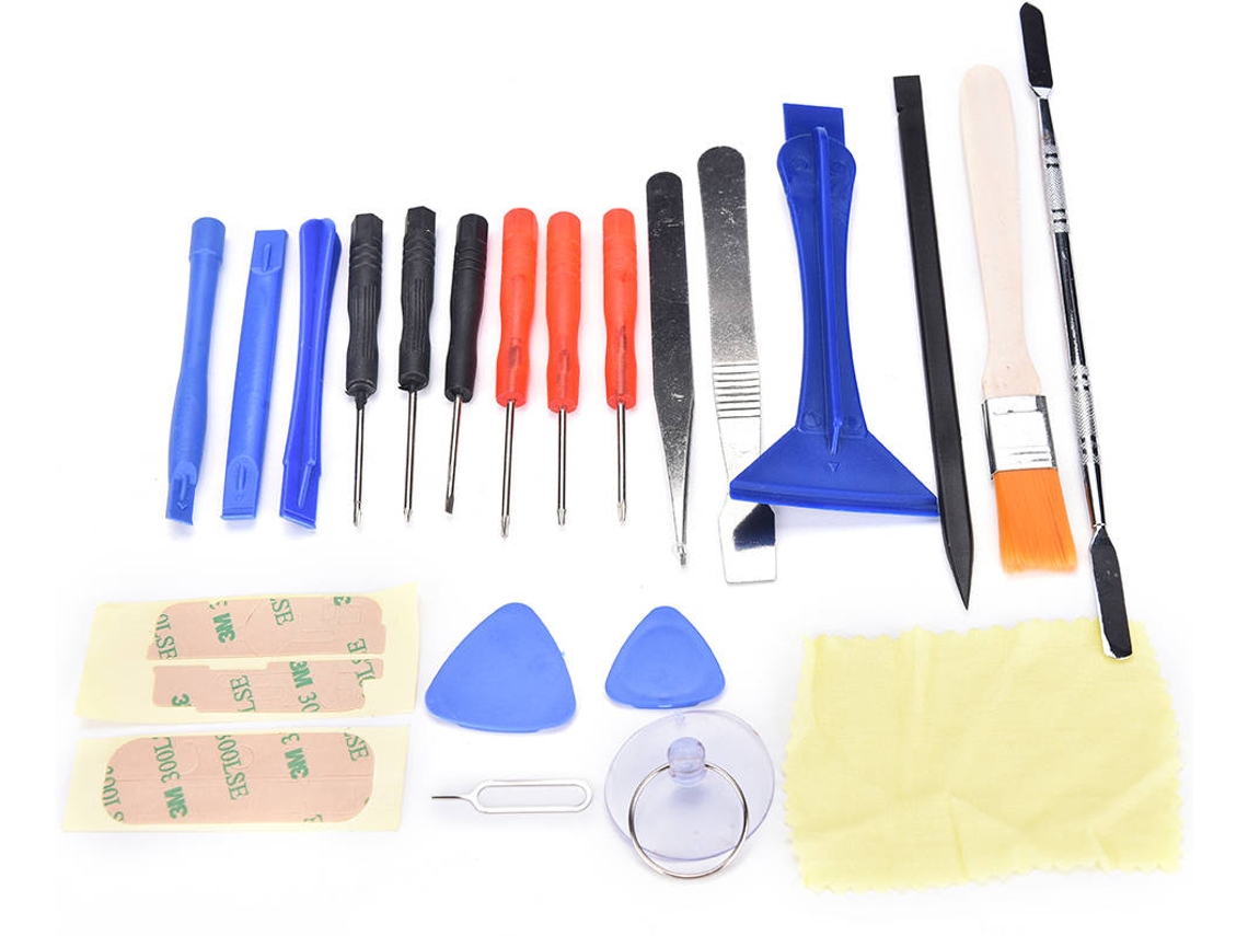 Kit Ferramentas Reparação iPhone com Chave de Fendas 22 Peças