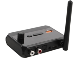 Adaptador de Áudio Sem Fio por Fibra Óptica para Sistema Estéreo. SFUSHOS
