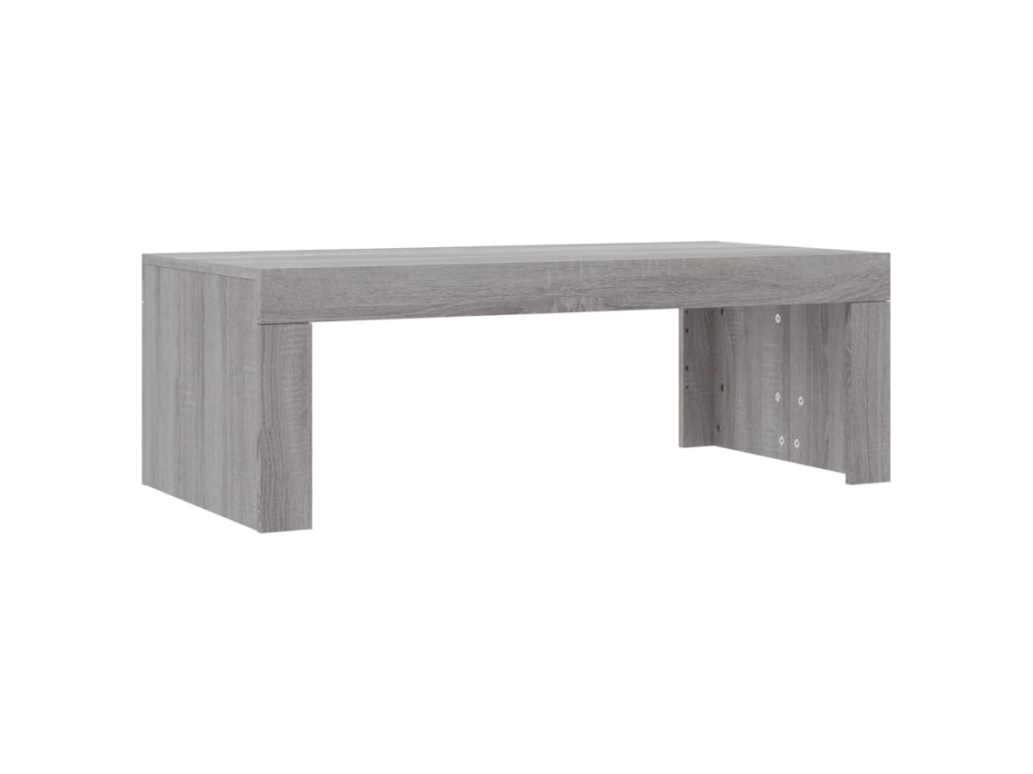 Mesa de Centro Derivados de Madeira Cinzento Sonoma MAISON EXCLUSIVE (102x50x36 cm)