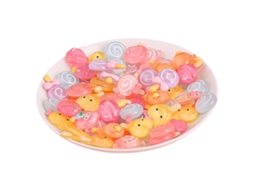 Kit de Resina 50pcs para Artesanato DIY, Customização de Capas de Celular e Scrapbooking, Modelos Sortidos EIOORORRIY