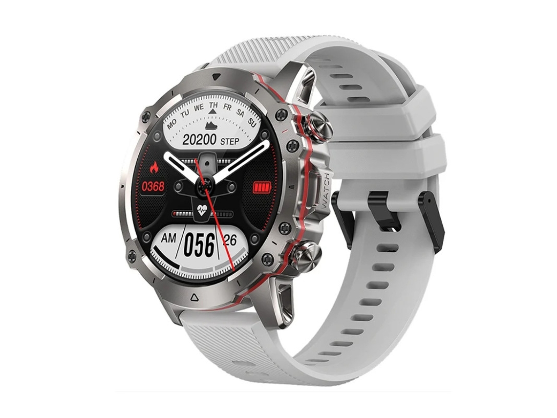 Smartwatch com chamada Bluetooth, tela de 1,43 polegadas, monitoramento de frequência cardíaca e pressão arterial e vários modos esportivos Bestvite