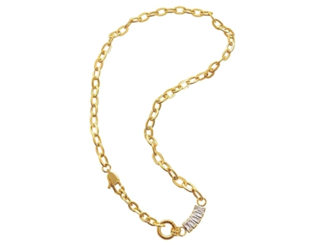 Colar de Mulheres Banhado a Ouro 18K Aiming For Top