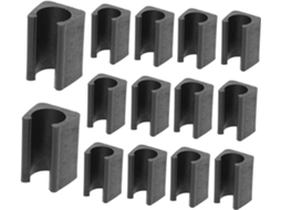 Packove Conjunto De 40-protetores Pés Cadeiras Para Ambientes Internos, Em Formato De U, Antiderrapantes, Para Cadeiras