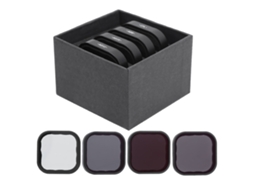 Telesin Cpl/nd8/nd16/nd32 Lens Filters 4 In 1 Set For Gopro Hero 9 Action Camera LAXISCREED