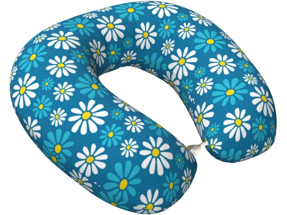 Travesseiro de Viagem em Espuma Viscoelástica para Soft Daisy P S/MARCA