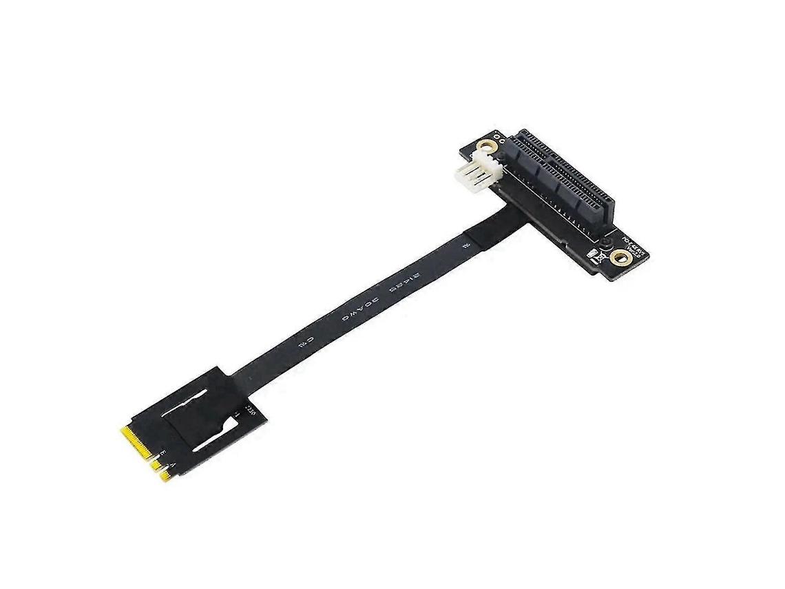 Cabo Adaptador De Conversão M.2 Ngff Double Key A E Para Pci E 4x De 270 Graus Para Testador E Extensor Pci E Aquaforge