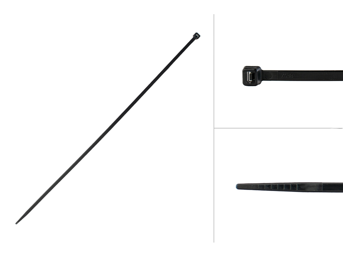 Abraçadeiras Pretas 302 X 3 6 Mm 100 Peças WOVAR