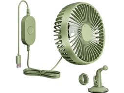 Ventilador Usb Para Carro, Silencioso E Potente
